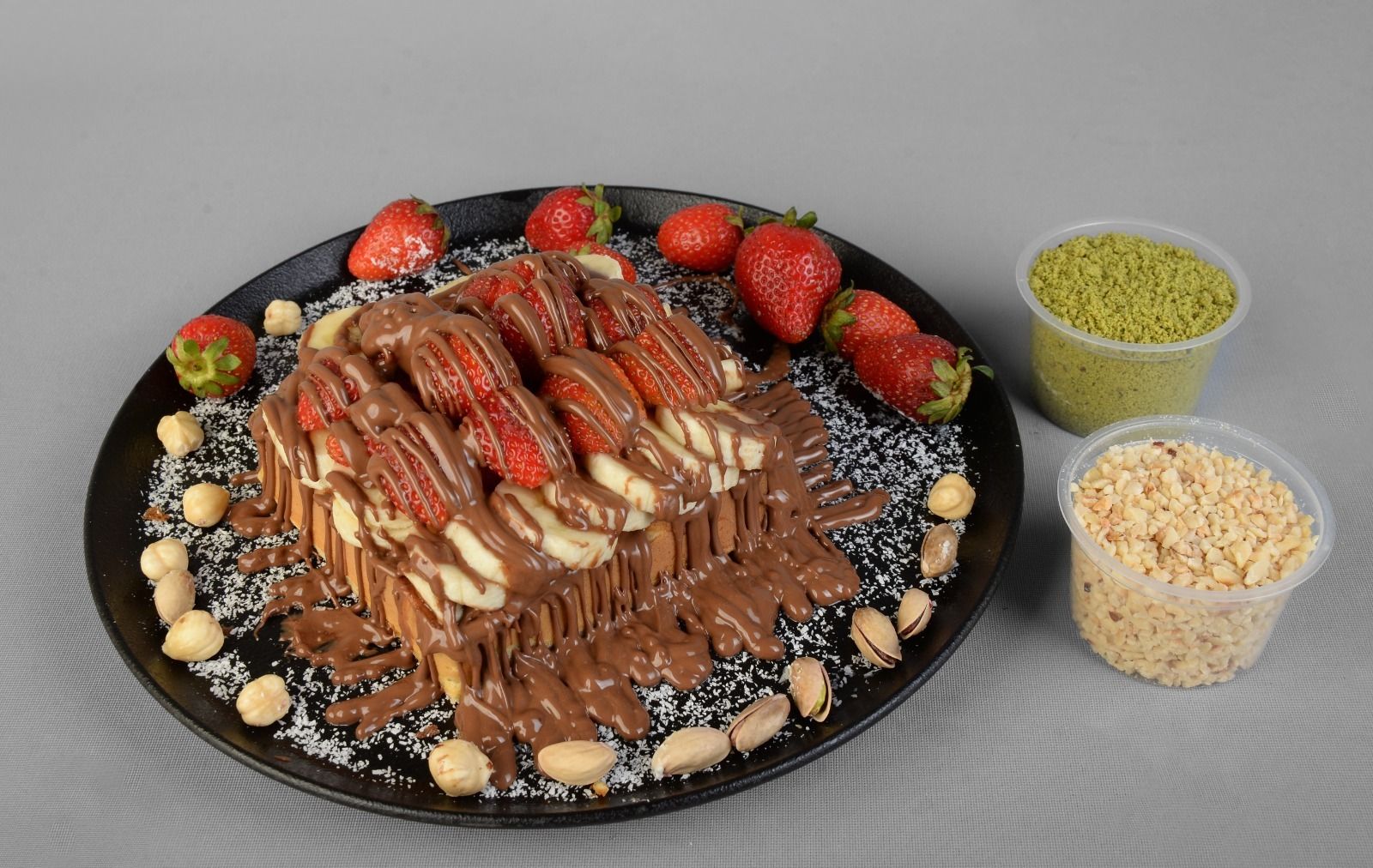 Özel Çikolatalı Waffle